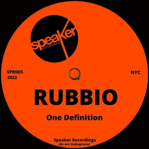 Rubbio - One Definition [SPR065]